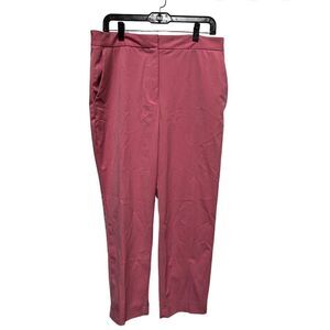 CKC)‎ Zara Pants Women's Size 12 Suit Trousers Pink Straight Dress Pants